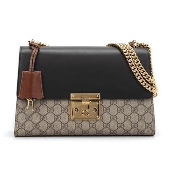 Gucci Ladies Padlock Medium GG Shoulder Bag 409486 KLQJG 